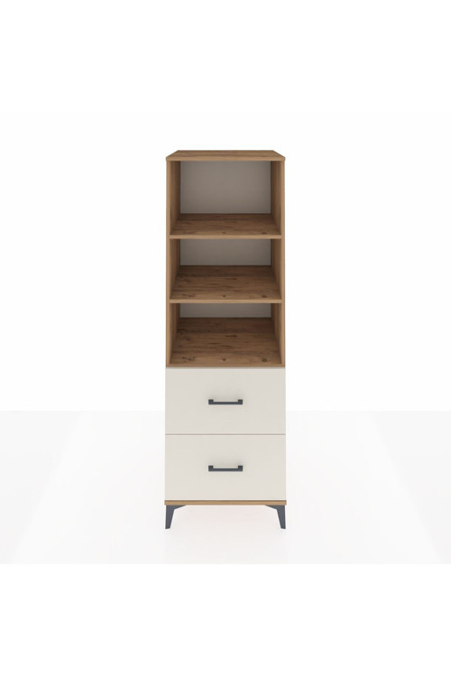 Kronos Dolap 3 Raflı 2 Çekmeceli 60 x 59 x 182 cm Çam - Aytaşı