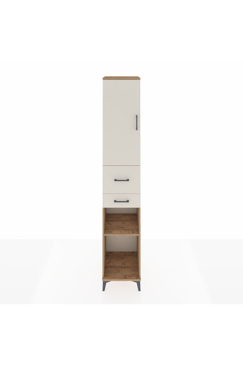 Hyperion Dolap 4 Raflı 2 Çekmeceli 1 Kapaklı 44 x 44 x 243 cm Çam - Aytaşı
