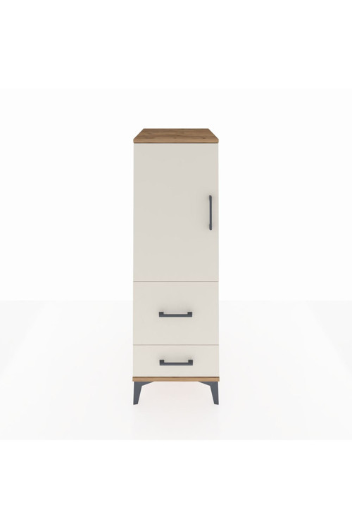 Kronos Dolap 1 Raflı 2 Çekmeceli 1 Kapaklı 44 x 59 x 134 cm Çam - Aytaşı