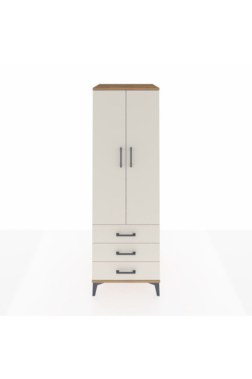Kronos Dolap 1 Raflı 3 Çekmeceli 1 Askılı 60 x 59 x 182 cm Çam - Aytaşı