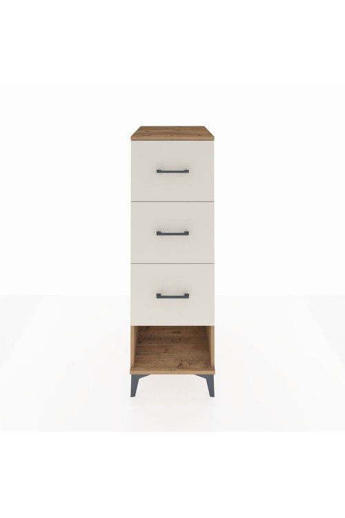 Kronos Dolap 3 Çekmeceli 44x59x134 Çam-Aytaşı