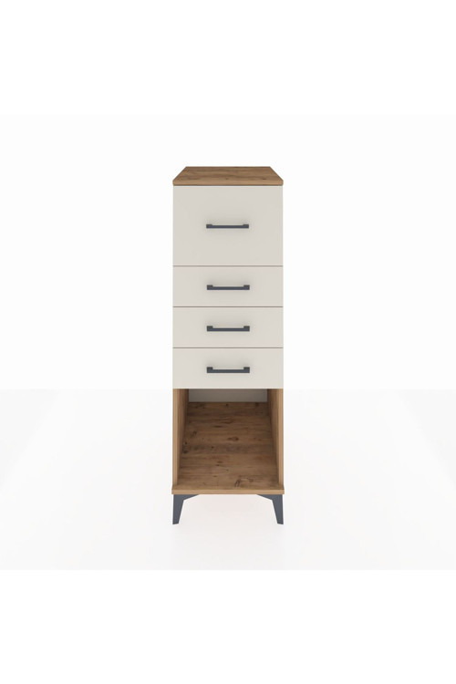 Kronos Dolap 4 Çekmeceli 44 x 59 x 134 cm Çam - Aytaşı