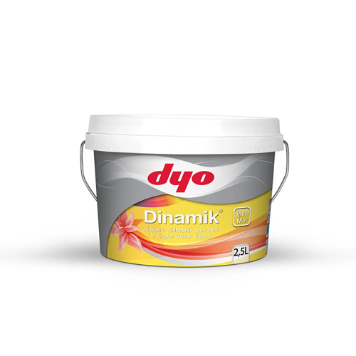 (4114) YENİ ROMANTİK 2,5LT DİNAMİK İPEKMAT SİLİKONLU SİLİNEBİLİR İÇ CEPHE DUVAR BOYASI