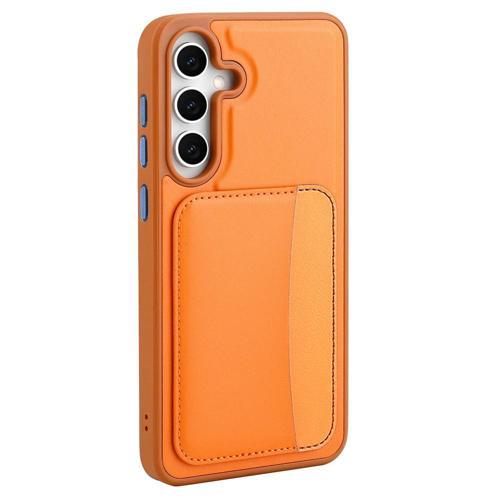 Samsung Galaxy S25 FE Uyumlu Kartlıklı Kılıf  X-Kart Silikon Kapak