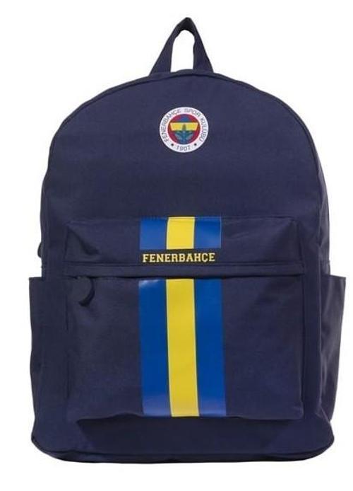 Sarı Lacivert Şerit Sırt Çantası