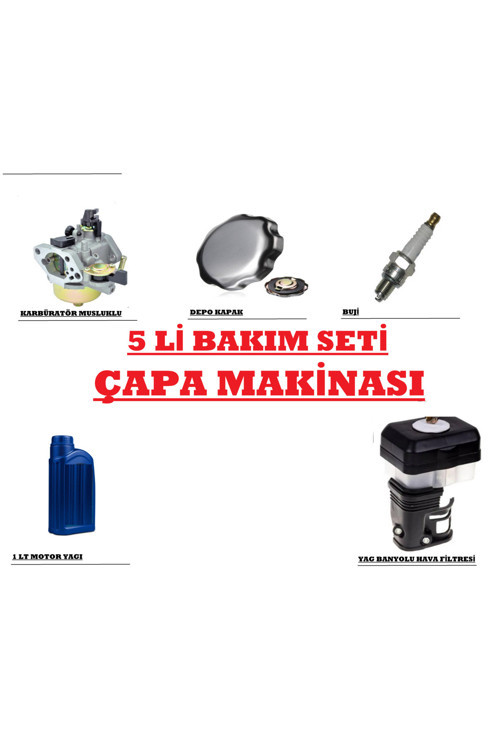 DALAZ,GRİLLO Çapa Makinesi UYUMLU BAKIM SETİ KARBÜRATÖR VS.