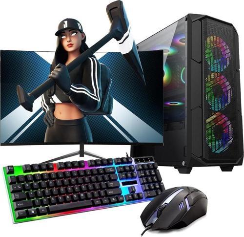 I5 10400F 16GB 240SSD 1TB HDD 4GB GTX1050TI 24" Monitörlü (Gaming SET)