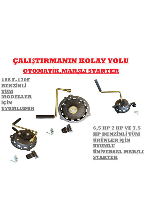 HONDA GX 160 UYUMLU MARŞLI STARTER KURMALI