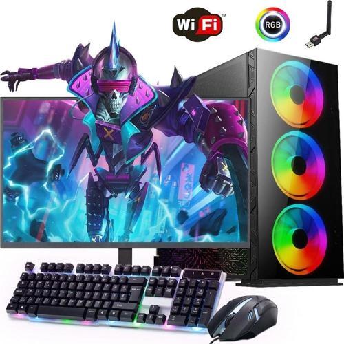 İ7 11700F 16GB 480SSD 4GB GTX1050TI 24" Mon. Oyun Bilgisayarı