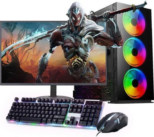 INTEL i3 13100F 16GB 240SSD 1TB HDD 4GB GTX1650 24" Mon. (Gaming SET)