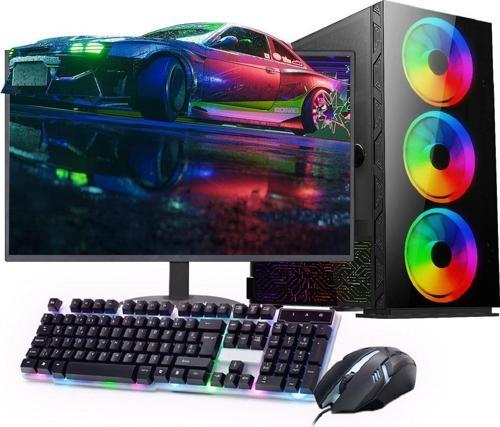 INTEL i3 13100F 16GB 240SSD 1TB HDD 4GB GTX1650 24" Mon. Oyun Bilgisayarı