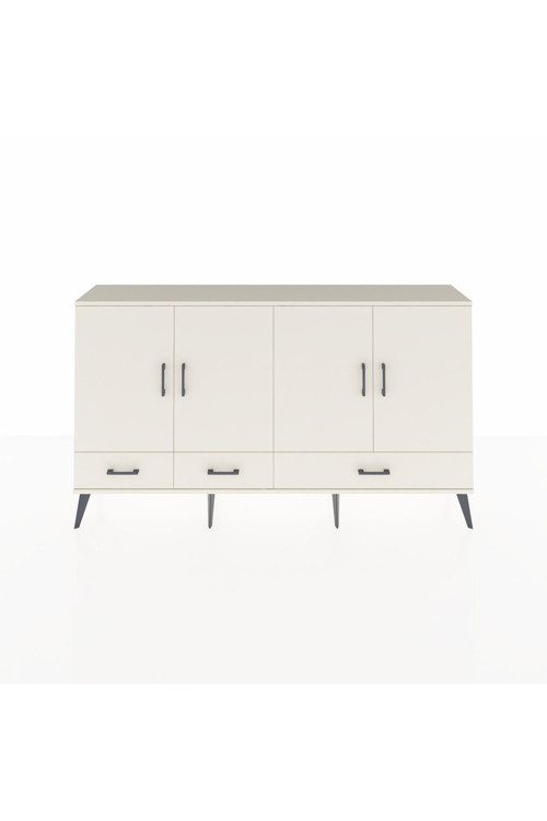 Arges Konsol 6 Raflı 3 Çekmeceli 4 Kapaklı 176 x 30 x 99 cm Aytaşı - Aytaşı
