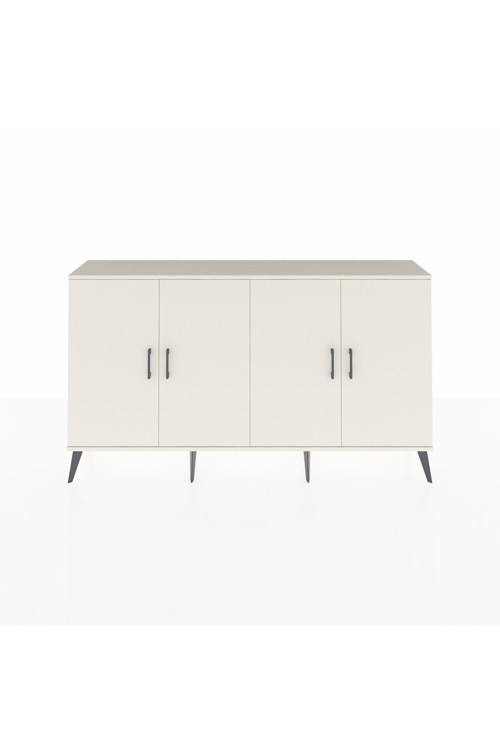 Arges Konsol 6 Raflı 4 Kapaklı 176x30x99 Aytaşı-Aytaşı/Antrasit