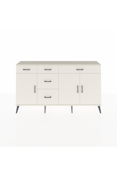 Arges Konsol 2 Raflı 5 Çekmeceli 3 Kapaklı 176 x 30 x 99 cm Aytaşı - Aytaşı