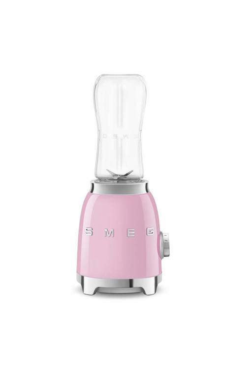 50's Style Pembe Kişisel Blender - Double Bottle
