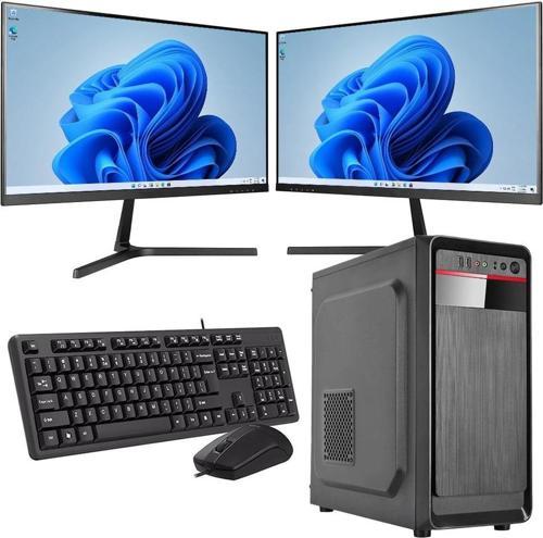 INTEL i7 13700 8GB 120GB SSD Çift 21.5" Monitörlü Ev ve Ofis Bilgisayarı (Business)