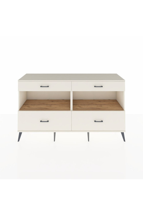 Hyperion Konsol 2 Raflı 4 Çekmeceli 176 x 44 x 99 cm Aytaşı - Çam - Aytaşı