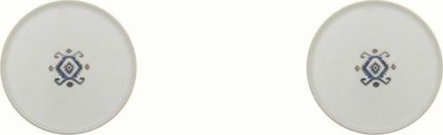 Arabesque Desen Düz Tabak 21cm 2'li