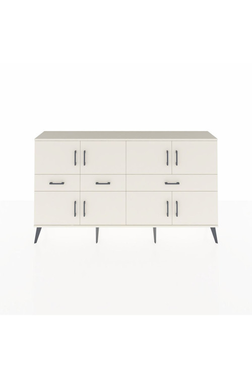 Arges Konsol 5 Raflı 3 Çekmeceli 8 Kapaklı 176 x 30 x 99 cm Aytaşı - Aytaşı