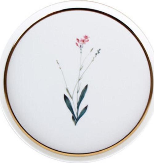 Botanical Desen 4 Düz Tabak 18cm 1 Adet