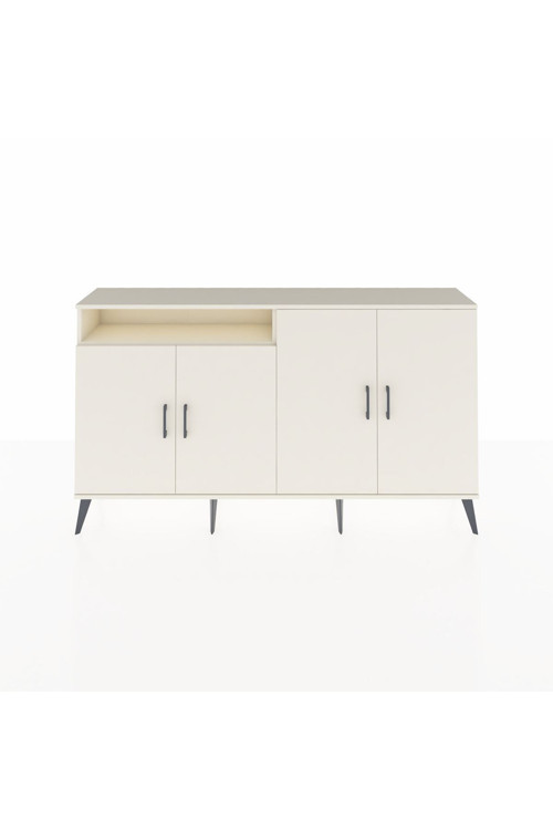 Arges Konsol 4 Raflı 4 Kapaklı 176x30x99 Aytaşı-Aytaşı