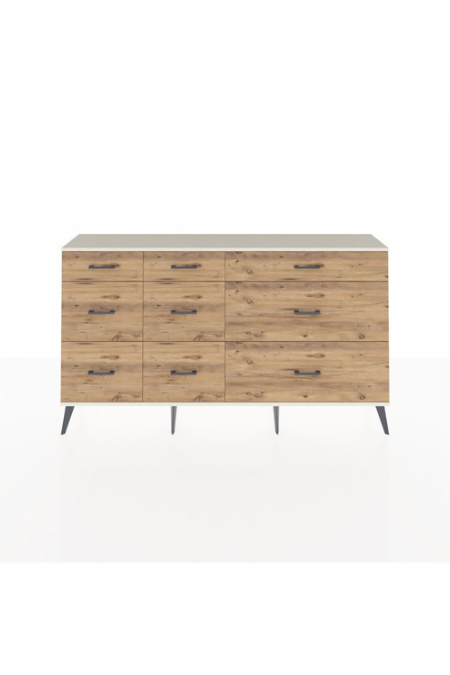 Arges Konsol 9 Çekmeceli 176 x 30 x 99 cm Aytaşı - Aytaşı - Çam