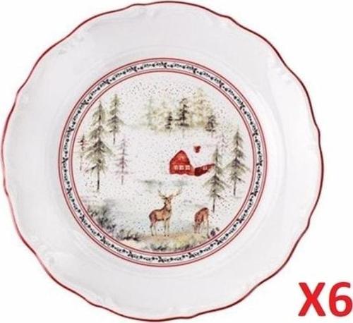 Caribou Düz Tabak 19cm 6'lı 04ap022128