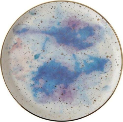 Cosmos Desen Düz Tabak 20cm