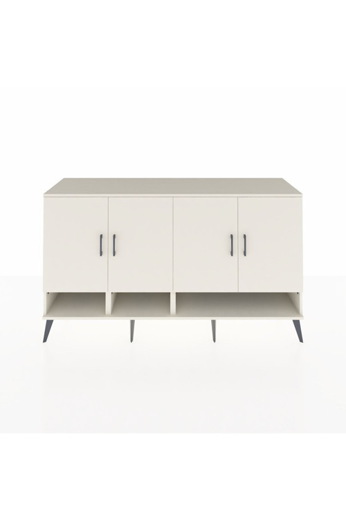 Hyperion Konsol 6 Raflı 4 Kapaklı 176x44x99 Aytaşı-Aytaşı/Antrasit