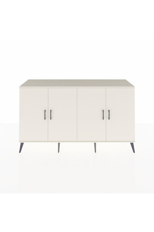 Hyperion Konsol 6 Raflı 4 Kapaklı 176x44x99 Aytaşı-Aytaşı/Antrasit
