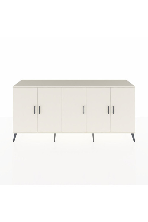 Hyperion Konsol 3 Raflı 5 Kapaklı 220 x 44 x 99 cm Aytaşı - Aytaşı - Çam