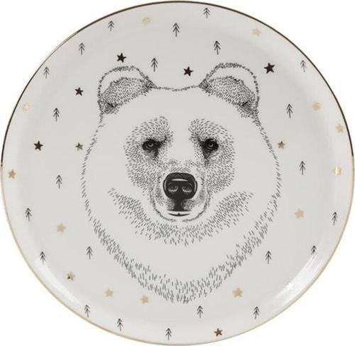 Forest Bear Düz Tabak 20cm