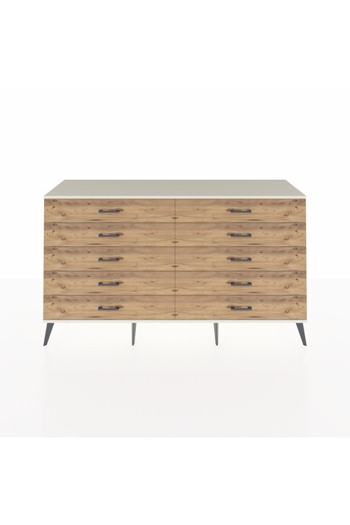 Hyperion Konsol 10 Çekmeceli 176 x 44 x 99 cm Çam - Aytaşı - Çam