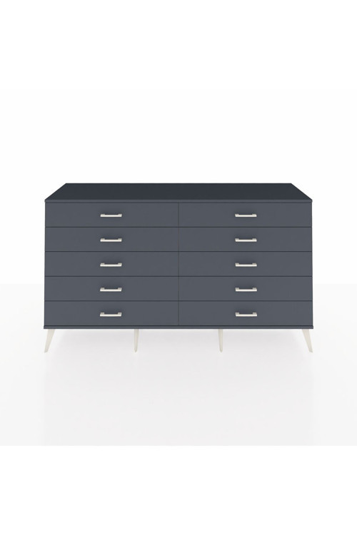 Hyperion Konsol 10 Çekmeceli 176 x 44 x 99 cm Çam - Antrasit