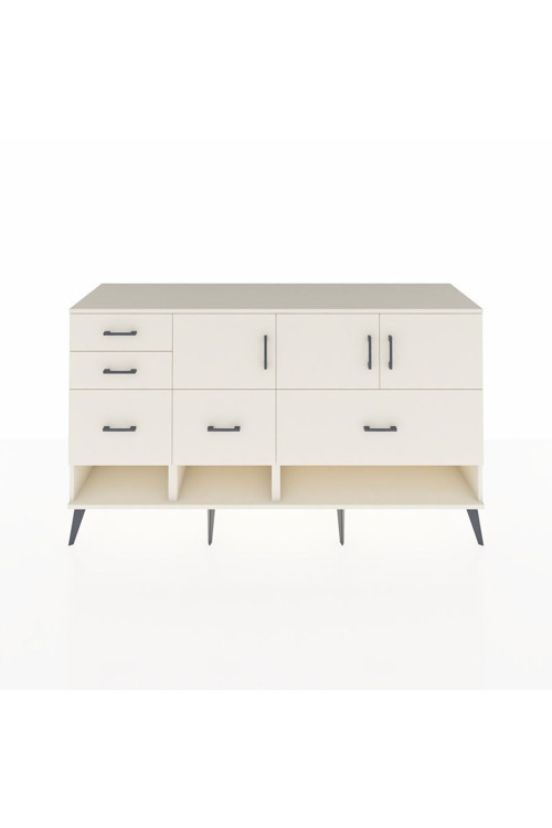 Hyperion Konsol 3 Raflı 5 Çekmeceli 3 Kapaklı 176 x 44 x 99 cm Aytaşı - Aytaşı