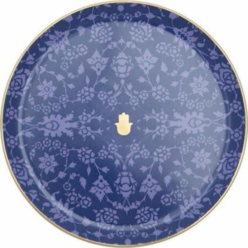 Glamorous Lacivert Düz Tabak 24 cm