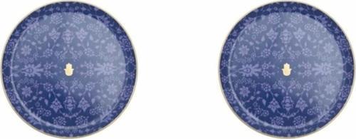 Glamorous Lacivert Düz Tabak 24cm 2'li 04ap021552
