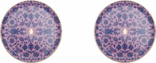 Glamorous Pembe Düz Tabak 24cm 2'li 04ap021556