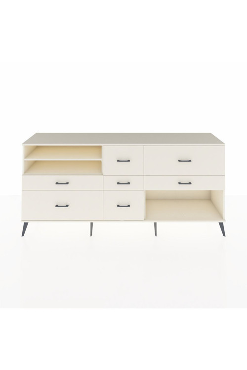 Hyperion Konsol 2 Raflı 7 Çekmeceli 220 x 44 x 99 cm Aytaşı - Aytaşı
