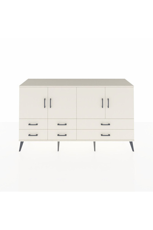 Kronos Konsol 6 Raflı 6 Çekmeceli 4 Kapaklı 176 x 59 x 99 cm Aytaşı - Aytaşı