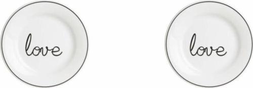 Hope Love Düz Tabak 17cm 2'li 04lfh000391