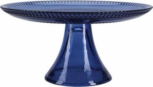 Lina Lacivert Ayaklı Tabak 17 Cm 04fıa002590