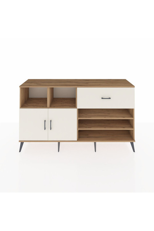 Kronos Konsol 6 Raflı 1 Çekmeceli 2 Kapaklı 176 x 59 x 99 cm Çam - Aytaşı