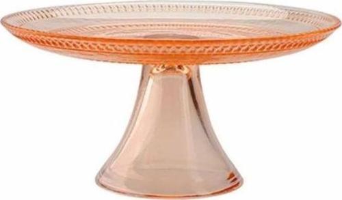Lina Turuncu Ayaklı Tabak 17 cm