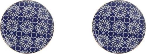 Morocco Desen Mor Düz Tabak 28cm 2'li
