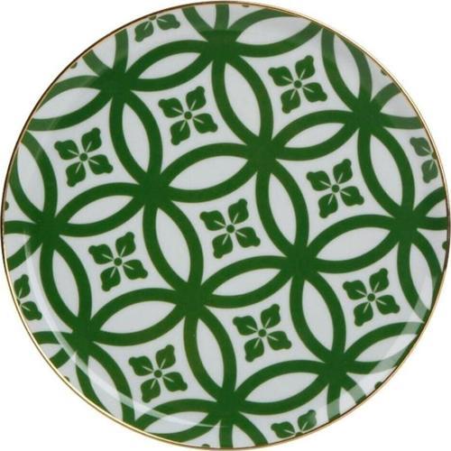 Morocco Desen1 Yeşil 28cm Yemek Tabağı - 162928