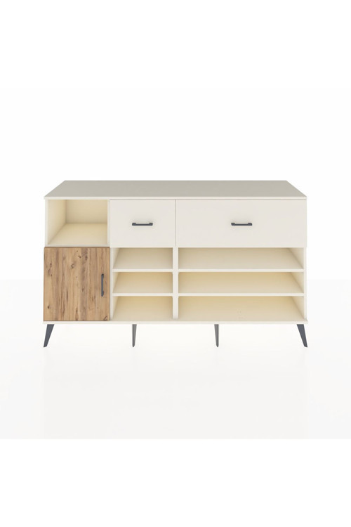 Kronos Konsol 6 Raflı 2 Çekmeceli 1 Kapaklı 176 x 59 x 99 cm Aytaşı - Çam - Aytaşı