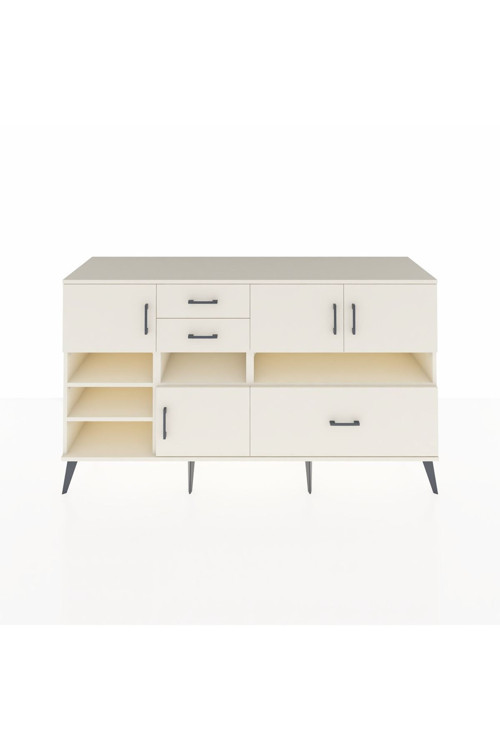 Kronos Konsol 7 Raflı 3 Çekmeceli 4 Kapaklı 176 x 59 x 99 cm Aytaşı - Aytaşı