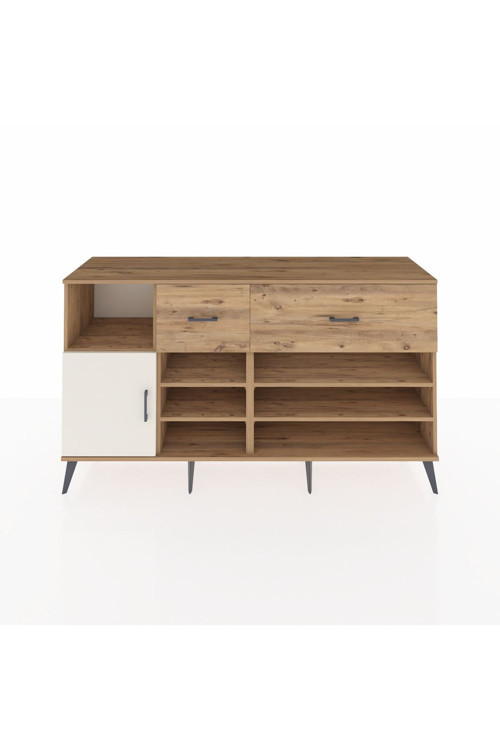 Kronos Konsol 6 Raflı 2 Çekmeceli 1 Kapaklı 176 x 59 x 99 cm Çam - Aytaşı - Çam