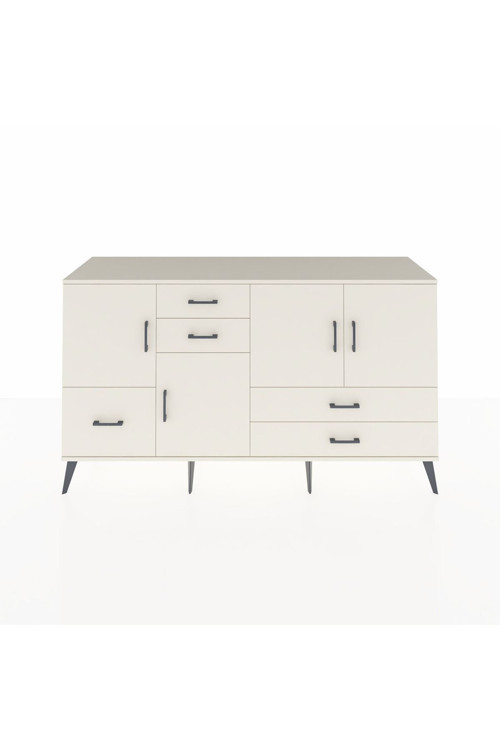Kronos Konsol 4 Raflı 5 Çekmeceli 4 Kapaklı 176 x 59 x 99 cm Aytaşı - Aytaşı